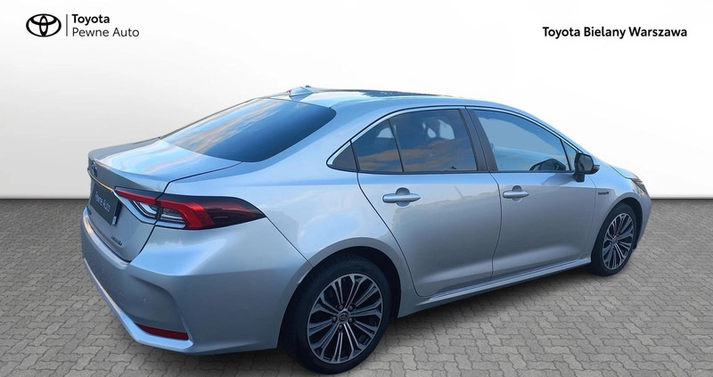 Toyota Corolla cena 104900 przebieg: 43111, rok produkcji 2021 z Kartuzy małe 172